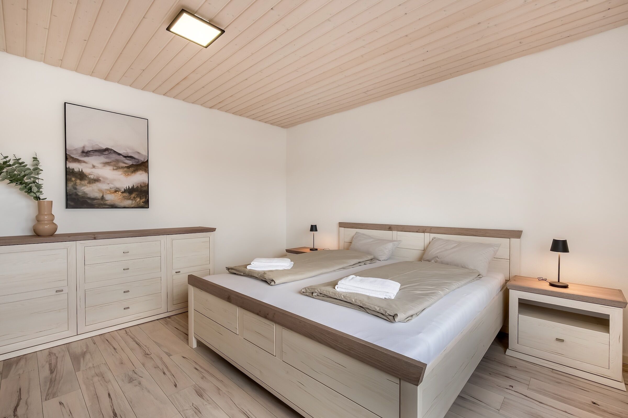 2 bedrooms, iron/ironing board, free WiFi, bed sheets