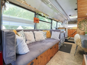 Interior - The White Cloud Bus, Ipstones (Stoke-on-Trent)