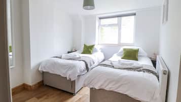 2 slaapkamers, wifi