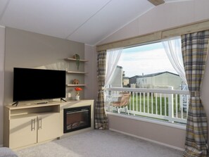 Living area - Caravan B61 at Landscove Holiday Park, Brixham (Brixham)