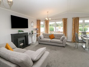 Living area - Mildred's Lodge, Felton (Morpeth)