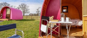 Llannerch Glamping Pod 1, St Asaph