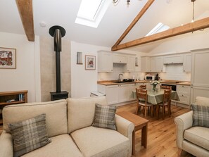 Fireplace - Swift Barn: A Cozy Escape in Gilcrux (Wigton)