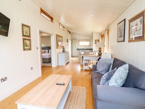 Living area - GLASTON, stylish interior, open-plan, Exton (Oakham)