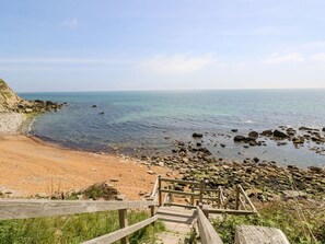 Beach nearby - The Pepper Pot Retreat, Niton. (Ventnor)