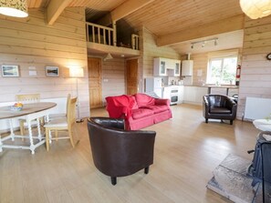 Fireplace - Curlew Lodge, near Southerness (Dumfries)