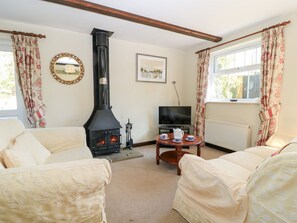 Fireplace - Grist Mill Cottage, Fontmell Magna (Shaftesbury)