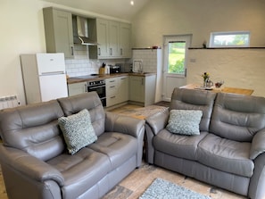 Living area - The Byre @ Canllefaes Retreat (Cardigan)