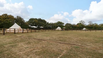 Overnatningsstedets område