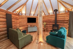 Living area - Copper Lodge, Chulmleigh (Chulmleigh)