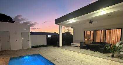 Modern Villa With Private Pool and Starlink Wifi El Macao Punta Cana Area