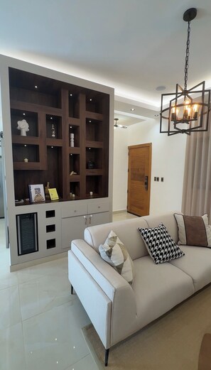 Villa, 2 Bedrooms, Smoking, Private Pool | Living room