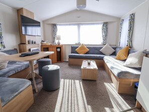 Living area - Chappie's Caravan, Rhyl (Rhyl)