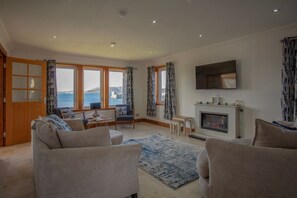Living area - Castlebay View is in Castlebay (Isle of Barra)