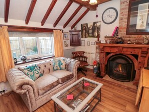 Fireplace - The Old Mill Cottage is in Low Hawsker (Whitby)