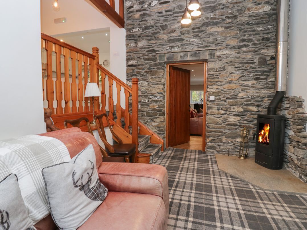 Una chimenea