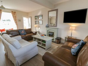 Living area - Arthur's Cottage, in Kirkbean. (Dumfries)