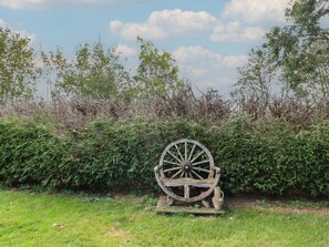Property grounds - Larkspur Cottage, Huttoft (Alford)