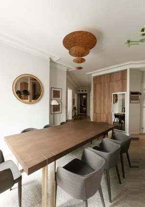 Dining - French elegance by the banks of La Seine-A luxury St Germain home- Musee D'Orsay (Paris)