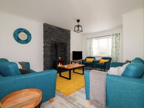 Living area - Pelagos: A Coastal Retreat in Bude (Bude)