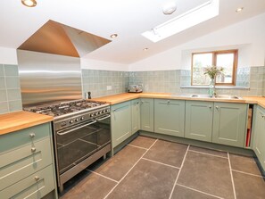 Dishwasher, high chair - The Barn at Amelia's Kitchen Retreat (Skipton)