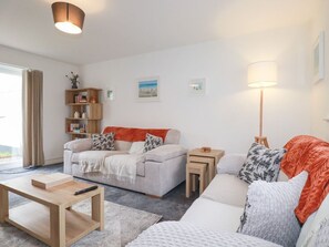 Living area - Poldam: A Charming Retreat in St Austell (St. Austell)