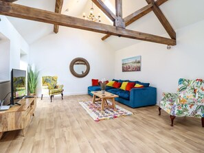 Living area - The Granary, Llandyssil, Powys (Montgomery)