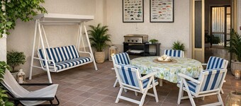 Sea Breeze Terrace Retreat on the Sicilian Coast