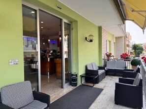 Terrace/patio - Hotel Tre Stelle (Rimini)