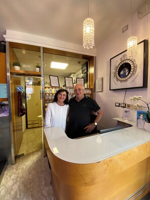 Reception - Hotel Tre Stelle (Rimini)
