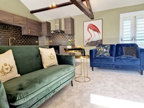 Living area - The Cruck near Garstang. 2 bed (Preston)