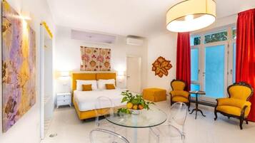 Deluxe Apartment, Patio, Garden View