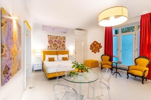 Deluxe Apartment, Patio, Garden View | In-room safe, iron/ironing board, free WiFi
