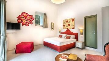 Deluxe-Apartment, Terrasse, Gartenblick