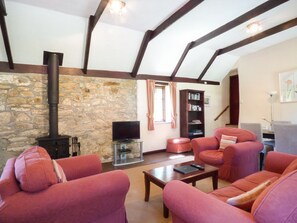 Fireplace - Parlour Cottage, Marazion (Hayle)