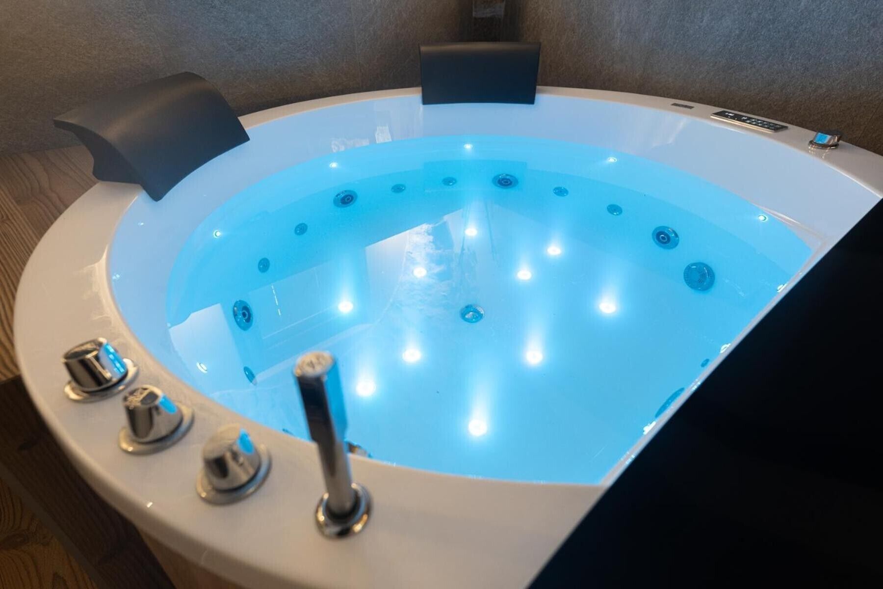 Bain à remous intérieur