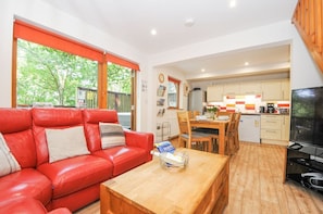 Living area - Lodge 9, Chudleigh, Devon (Newton Abbot)