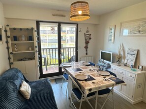 TV - Apartment sea view - 4 guests (Cabourg)