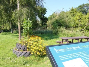 Outdoor dining - Burtons Mill Retreat, Stalham (Norwich)
