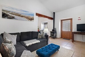 TV, fireplace, ping pong