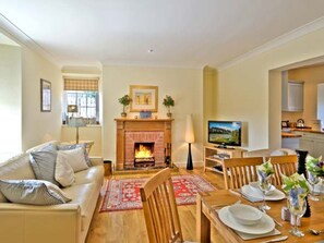 Fireplace - The Old Farmhouse, Lowick (Berwick-upon-Tweed)