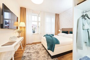 Comfort Studio, Non Smoking, Kitchen | Hypo-allergenic bedding, in-room safe, blackout drapes, soundproofing - Nena Apartments Bremen by LESA (Bremen)