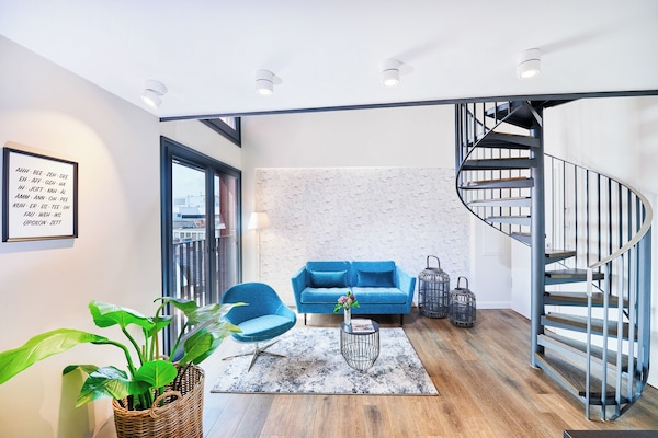 Comfort-Maisonette, Nichtraucher, Küche | Allergikerbettwaren, Zimmersafe, Verdunkelungsvorhänge