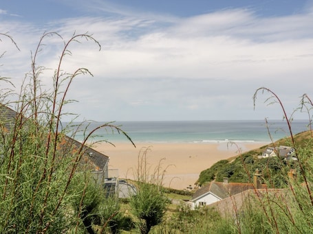 Beach. Clematis House, St Columb Major