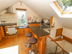 High chair - The Crows Nest, Flushing 2 bed (Falmouth)