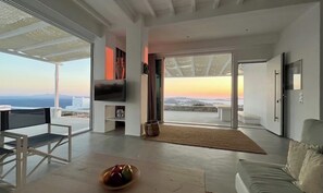 Living area - Cycladic Sunset (Mykonos)