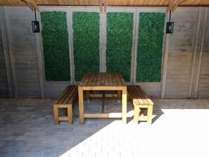 Outdoor dining - Little Acre, Oxenhope (Keighley)