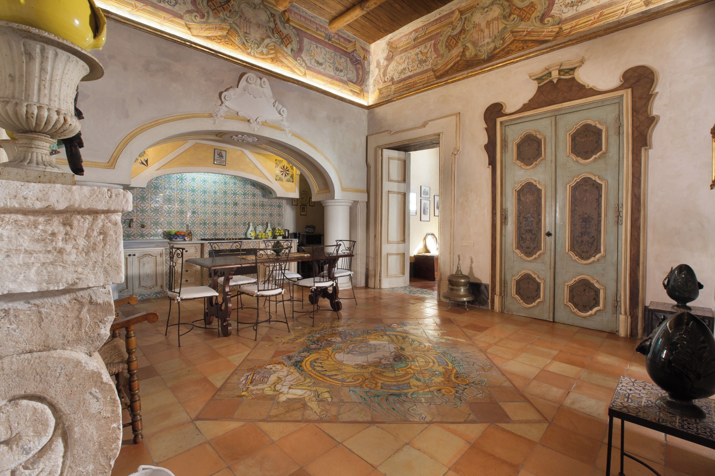 Appartamento Luxury, 2 camere da letto, vista mare | Cucina privata | Frigorifero con congelatore, microonde, forno, piano cottura