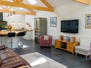 Living area - The Old Vicarage Retreat, Luxulyan (Bodmin)