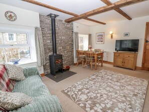 Living area - Charming Old Mill 1 in Askrigg (Leyburn)